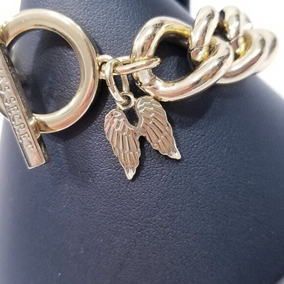 Victoria's Secret Angel Wings Link Bracelet - EUC - Picture 4 of 8